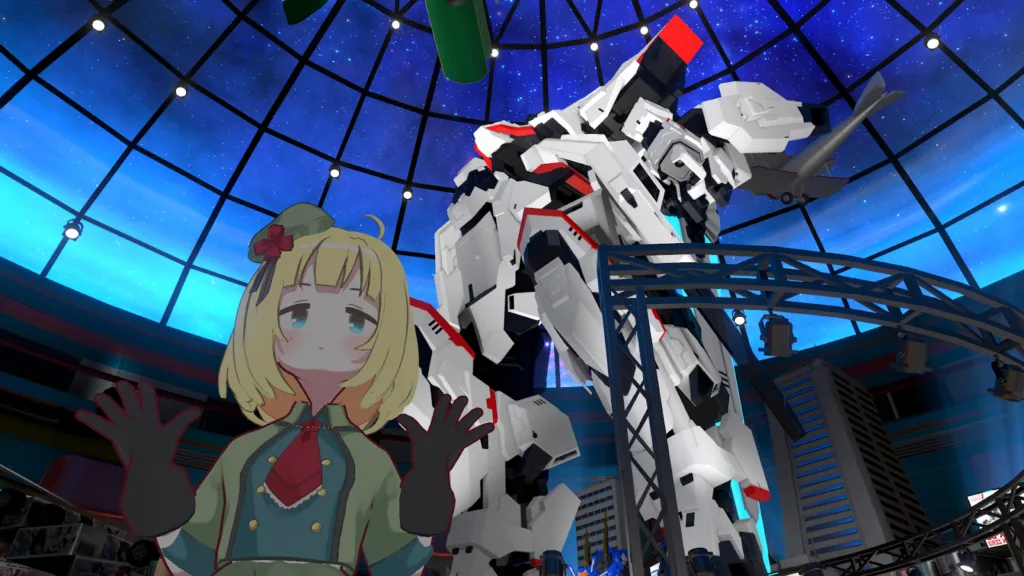 [VRChat] The immersive experience of life-sized objects is something ...