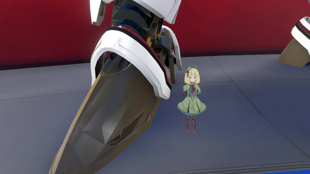 [VRChat] The immersive experience of life-sized objects is something ...